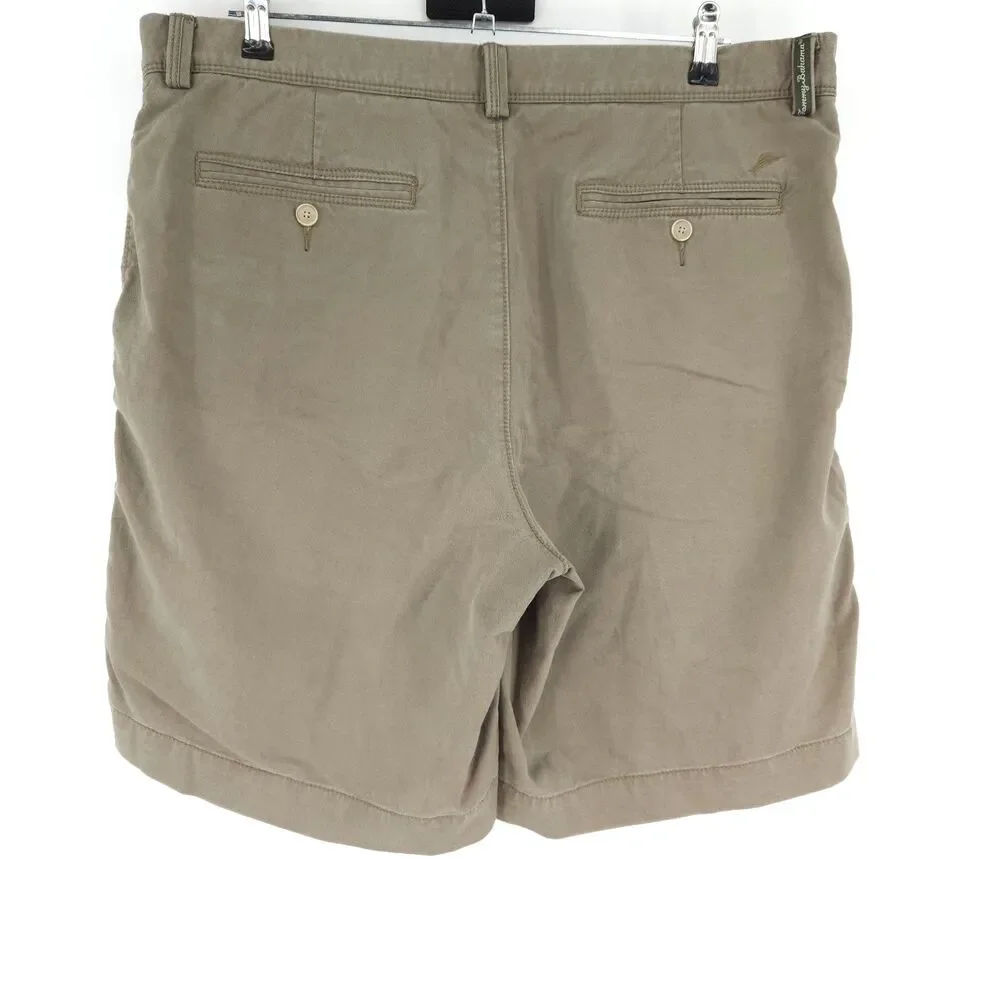Tommy Bahama Shorts Men’s Size 36 Flat Front Tencel Stretch Casual Beach Pool